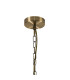 Butler 20.5cm Pendant 1 Light E27 Antique Brass / Seeded Clear (E) Glass-5