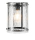 Butler 20.5cm Pendant 1 Light E27 Matt Black / Rippled Clear (F) Glass-6