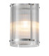 Butler 20.5cm Pendant 1 Light E27 Polished Chrome / Narrow Ribbed Clear (B) Glass-6