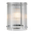 Butler 20.5cm Pendant 1 Light E27 Polished Chrome / Wide Ribbed Clear (C) Glass-6