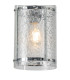 Butler 20.5cm Pendant 1 Light E27 Polished Chrome / Cobbled Clear (D) Glass-6