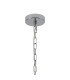 Butler 20.5cm Pendant 1 Light E27 Polished Chrome / Seeded Clear (E) Glass-5