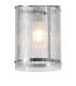 Butler 20.5cm Pendant 1 Light E27 Polished Chrome / Rippled Clear (F) Glass-6