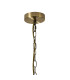 Butler 35cm Pendant 2 Light E27 Antique Brass / Wide Ribbed Clear (C) Glass-5
