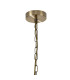 Butler 35cm Pendant 2 Light E27 Antique Brass / Seeded Clear (E) Glass-5