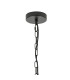 Butler 35cm Pendant 2 Light E27 Matt Black / Narrow Ribbed Clear (B) Glass-4