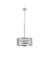 Butler 35cm Pendant 2 Light E27 Polished Chrome / Narrow Ribbed Clear (B) Glass-4