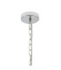 Butler 35cm Pendant 2 Light E27 Polished Chrome / Cobbled Clear (D) Glass-5