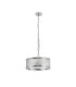 Butler 35cm Pendant 2 Light E27 Polished Chrome / Seeded Clear (E) Glass-4