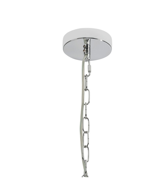 Butler 35cm Pendant 2 Light E27 Polished Chrome / Seeded Clear (E) Glass-5