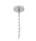 Butler 35cm Pendant 2 Light E27 Polished Chrome / Rippled Clear (F) Glass-5