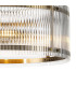 Butler 56.5cm Pendant 4 Light E27 Antique Brass / Wide Ribbed Clear (C) Glass-7