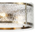 Butler 56.5cm Pendant 4 Light E27 Antique Brass / Cobbled Clear (D) Glass-7