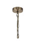 Butler 56.5cm Pendant 4 Light E27 Antique Brass / Rippled Clear (F) Glass-5