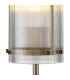 Butler Table Lamp 1 Light E27 Antique Brass / Narrow Ribbed Clear (B) Glass-6