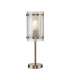 Butler Table Lamp 1 Light E27 Antique Brass / Seeded Clear (E) Glass-1