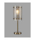 Butler Table Lamp 1 Light E27 Antique Brass / Seeded Clear (E) Glass-3