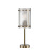 Butler Table Lamp 1 Light E27 Antique Brass / Seeded Clear (E) Glass-4