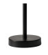 Butler Table Lamp 1 Light E27 Matt Black / Narrow Ribbed Clear (B) Glass-5