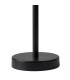 Butler Table Lamp 1 Light E27 Matt Black / Wide Ribbed Clear (C) Glass-5