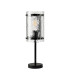 Butler Table Lamp 1 Light E27 Matt Black / Cobbled Clear (D) Glass-4