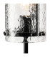 Butler Table Lamp 1 Light E27 Matt Black / Cobbled Clear (D) Glass-6