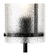 Butler Table Lamp 1 Light E27 Matt Black / Seeded Clear (E) Glass-6