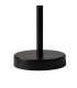 Butler Table Lamp 1 Light E27 Matt Black / Rippled Clear (F) Glass-5