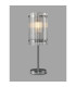 Butler Table Lamp 1 Light E27 Polished Chrome / Wide Ribbed Clear (C) Glass-3
