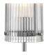Butler Table Lamp 1 Light E27 Polished Chrome / Wide Ribbed Clear (C) Glass-6