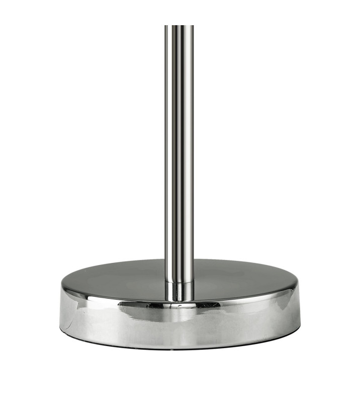 Butler Table Lamp 1 Light E27 Polished Chrome / Cobbled Clear (D) Glass-5