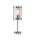 Butler Table Lamp 1 Light E27 Polished Chrome / Seeded Clear (E) Glass-1