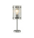 Butler Table Lamp 1 Light E27 Polished Chrome / Rippled Clear (F) Glass-1