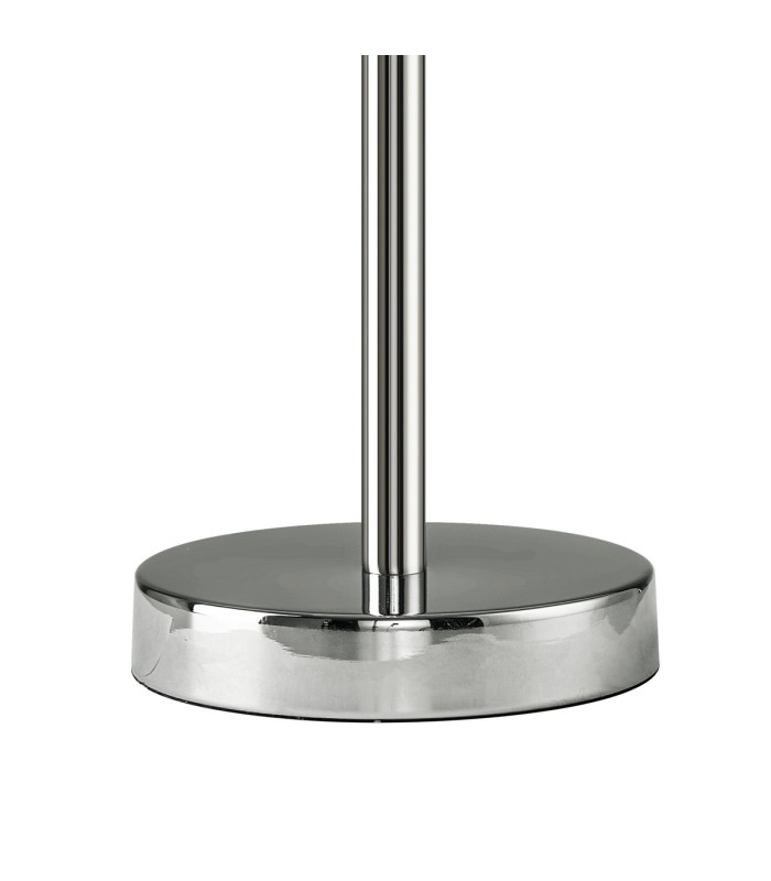 Butler Table Lamp 1 Light E27 Polished Chrome / Rippled Clear (F) Glass-5