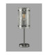 Butler Table Lamp 1 Light E27 Polished Chrome / Rippled Clear (F) Glass-7