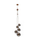 Newstead 48cm Cluster Pendant 5 x G9 Antique Copper/Chrome-1