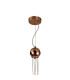 Newstead 48cm Cluster Pendant 5 x G9 Antique Copper/Chrome-4