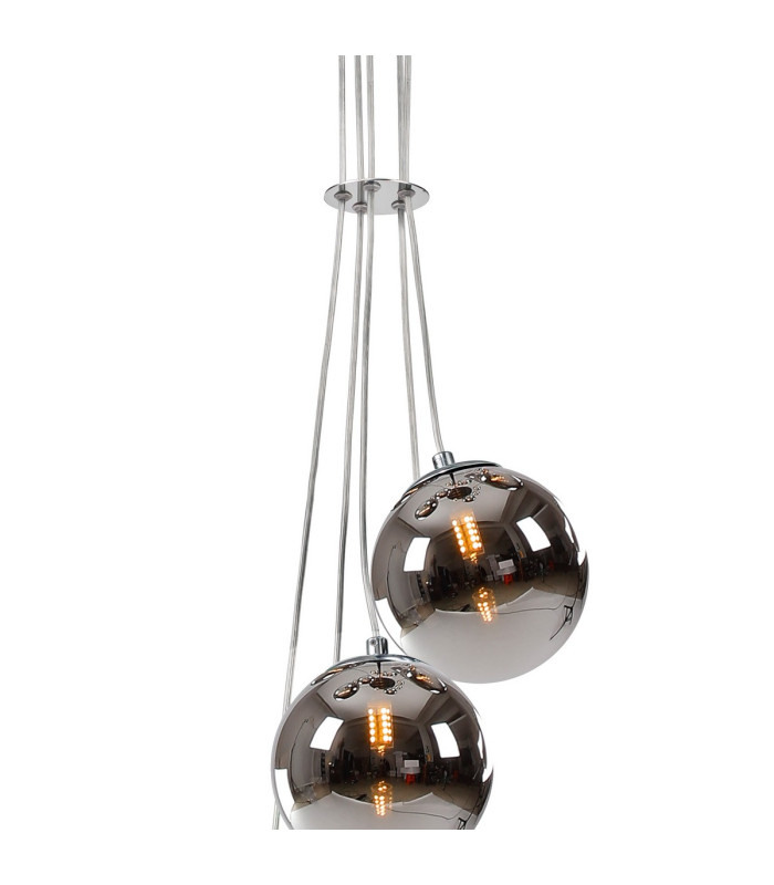 Newstead 48cm Cluster Pendant 5 x G9 Polished Chrome/Chrome-5