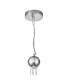 Newstead 48cm Cluster Pendant 5 x G9 Polished Chrome/Iridescent-4