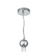 Newstead 48cm Cluster Pendant 5 x G9 Polished Chrome/Opal-4