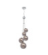 Newstead 48cm Cluster Pendant 5 x G9 Polished Chrome/Smoke-1