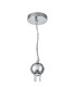 Newstead 48cm Cluster Pendant 5 x G9 Polished Chrome/Smoke-4