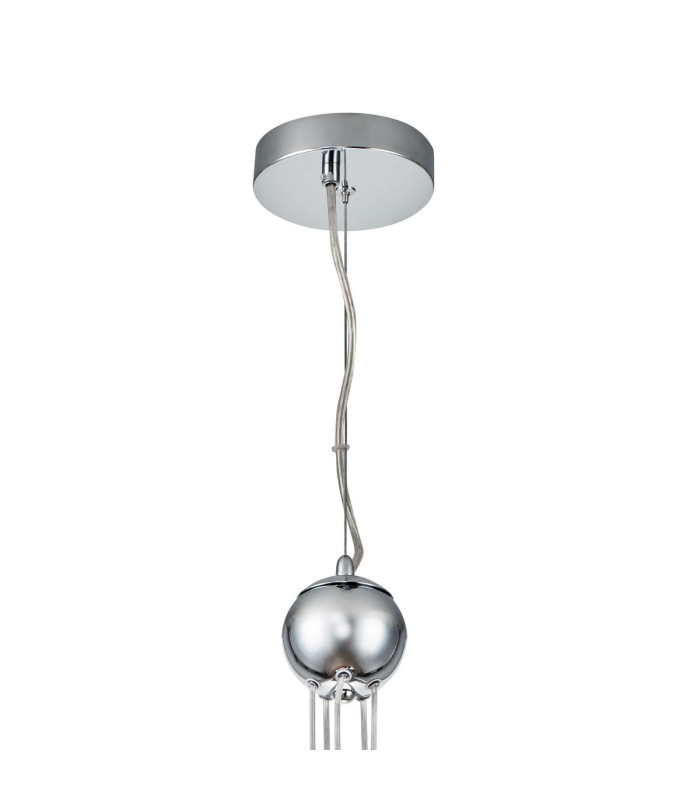 Newstead 48cm Cluster Pendant 5 x G9 Polished Chrome/Smoke-4