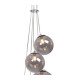 Newstead 48cm Cluster Pendant 5 x G9 Polished Chrome/Smoke-5