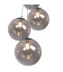 Newstead 48cm Cluster Pendant 5 x G9 Polished Chrome/Smoke-6