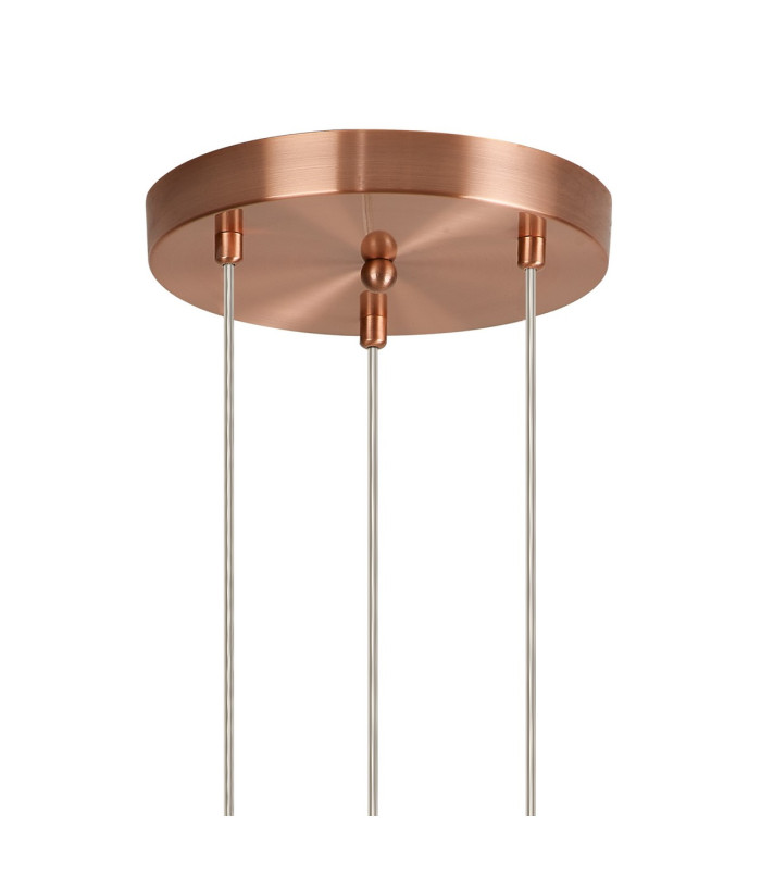 Newstead 31cm Round Pendant 3 x G9 Antique Copper/Iridescent-4