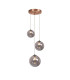 Newstead 31cm Round Pendant 3 x G9 Antique Copper/Smoke-1