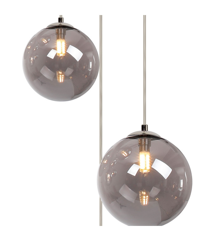 Newstead 31cm Round Pendant 3 x G9 Antique Copper/Smoke-4