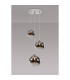 Newstead 31cm Round Pendant 3 x G9 Polished Chrome/Chrome-3