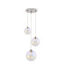 Newstead 31cm Round Pendant 3 x G9 Polished Chrome/Iridescent-1